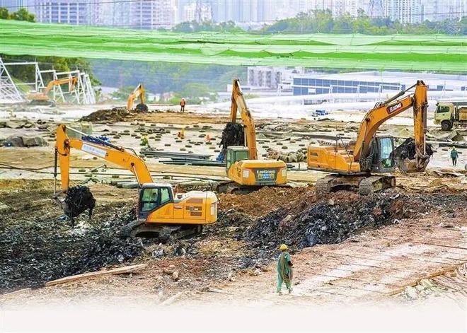 根拔起！你以为的“负资产”被盘活了！瓦力棋牌深圳110米高“垃圾山”连(图13)