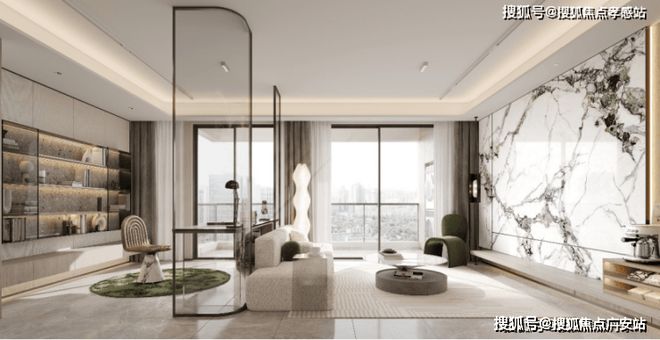 境售楼处首揭：沉浸式生态住区瓦利棋牌天幕大宅@中建山水雅(图5)